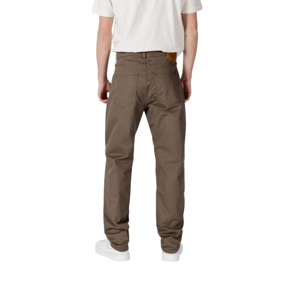 Green Cotton Pant - ventzia