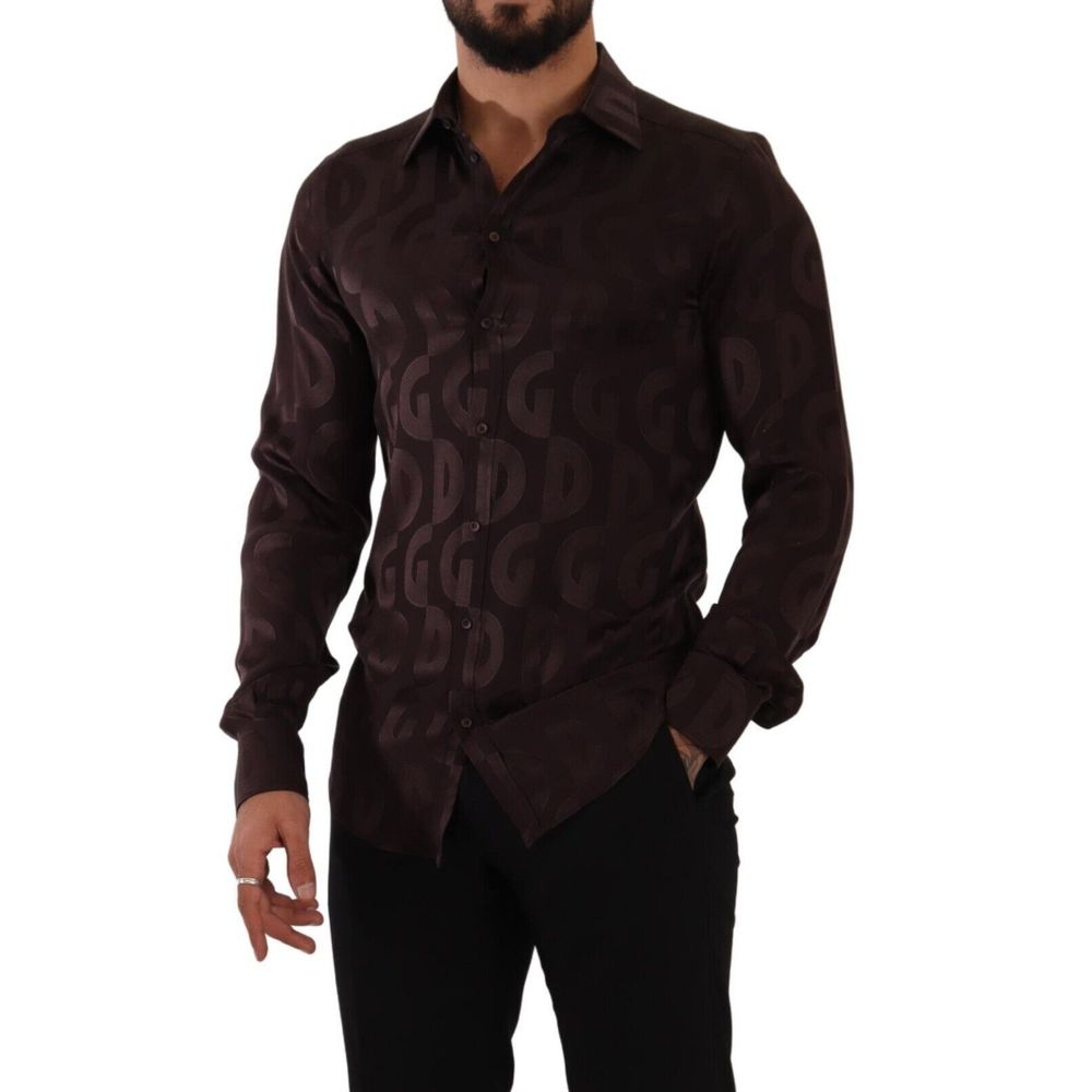 Bordeaux Silk Shirt - ventzia
