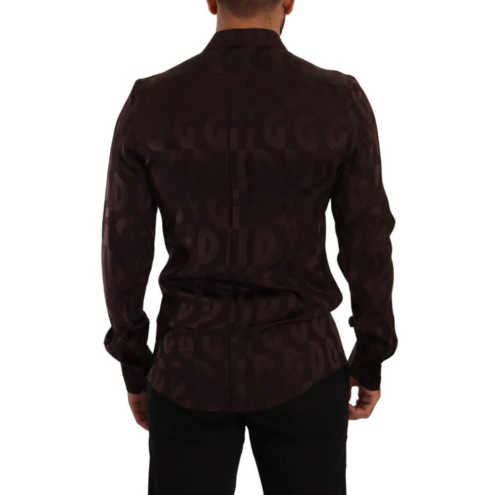 Bordeaux Silk Shirt - ventzia