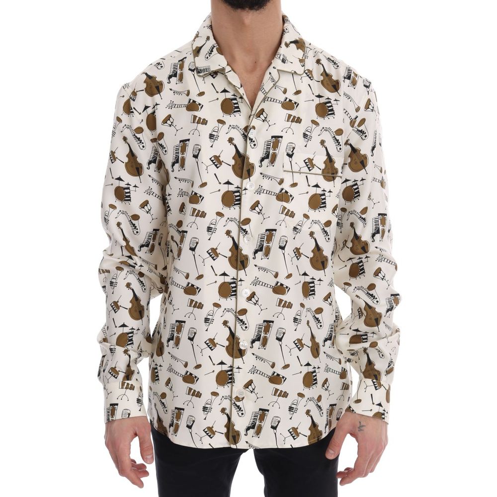 Multicolor Silk Shirt - ventzia