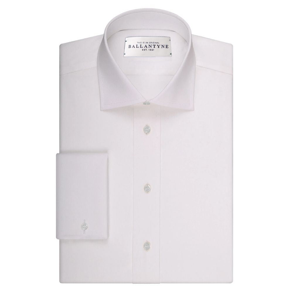 White Cotton Shirt - ventzia
