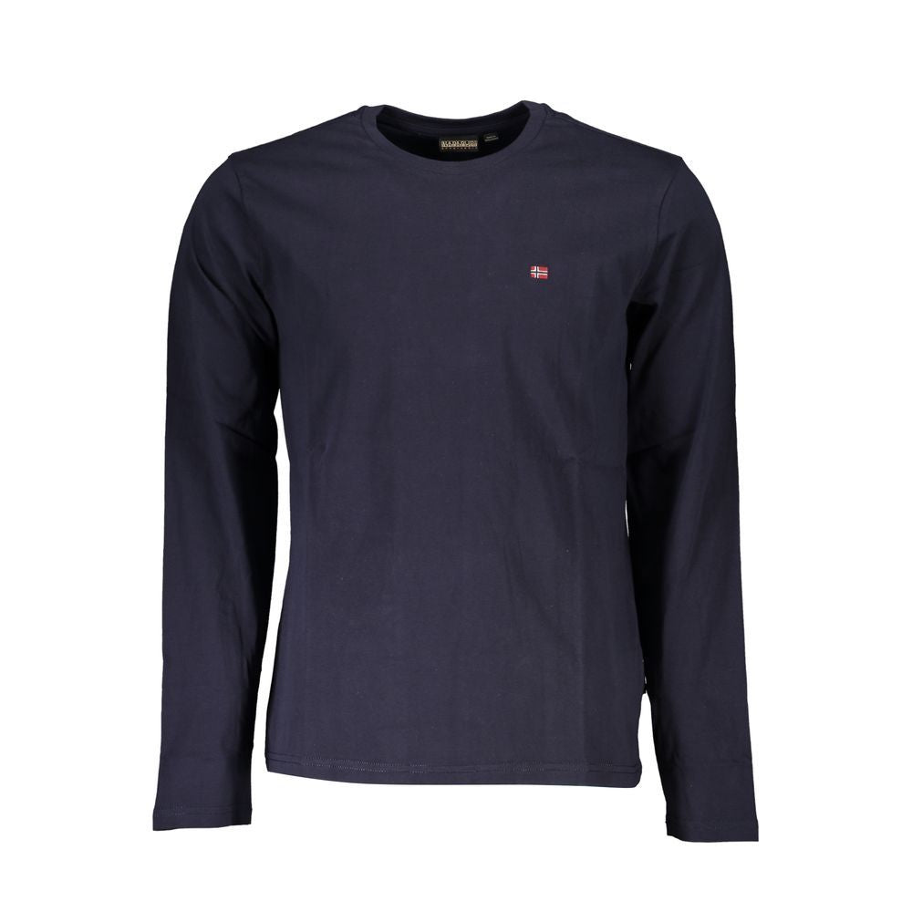 Blue Cotton T-Shirt - ventzia