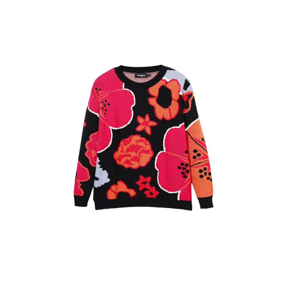 Black Polyamide Sweater - ventzia