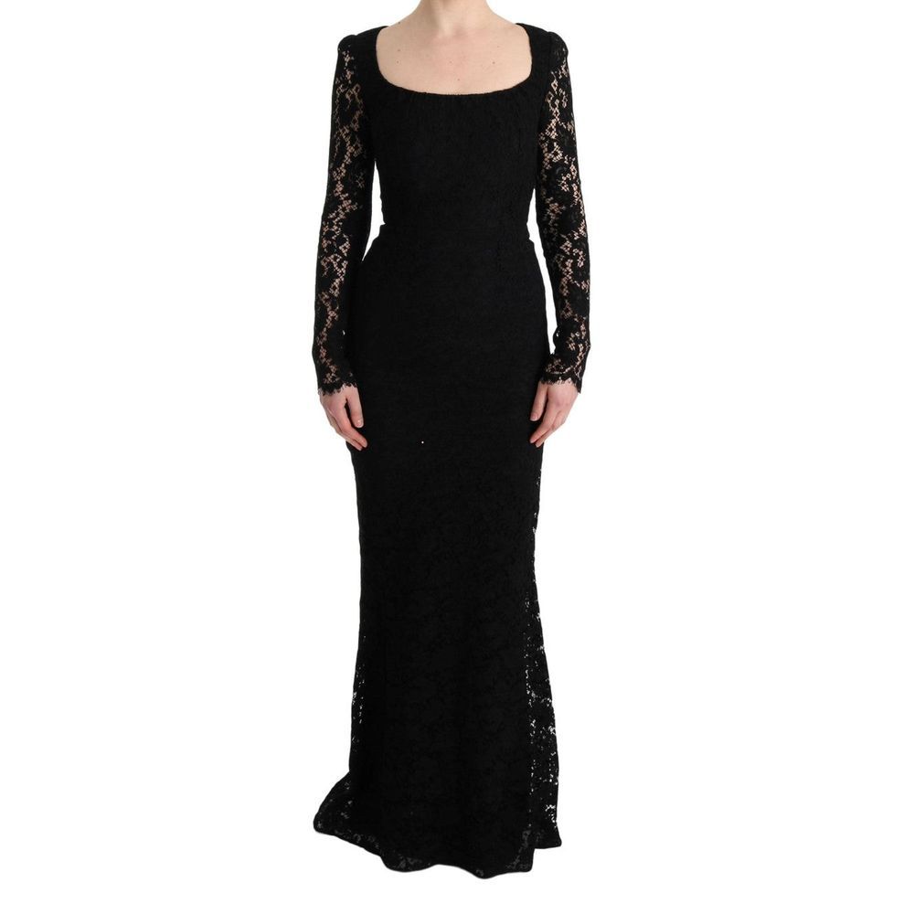 Black Cotton Dress - ventzia