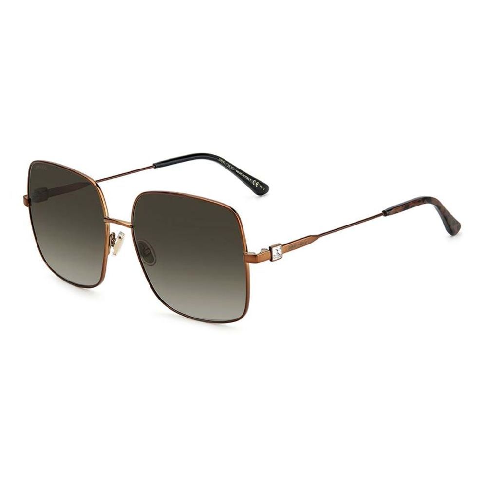 Brown Metal Sunglasses - ventzia