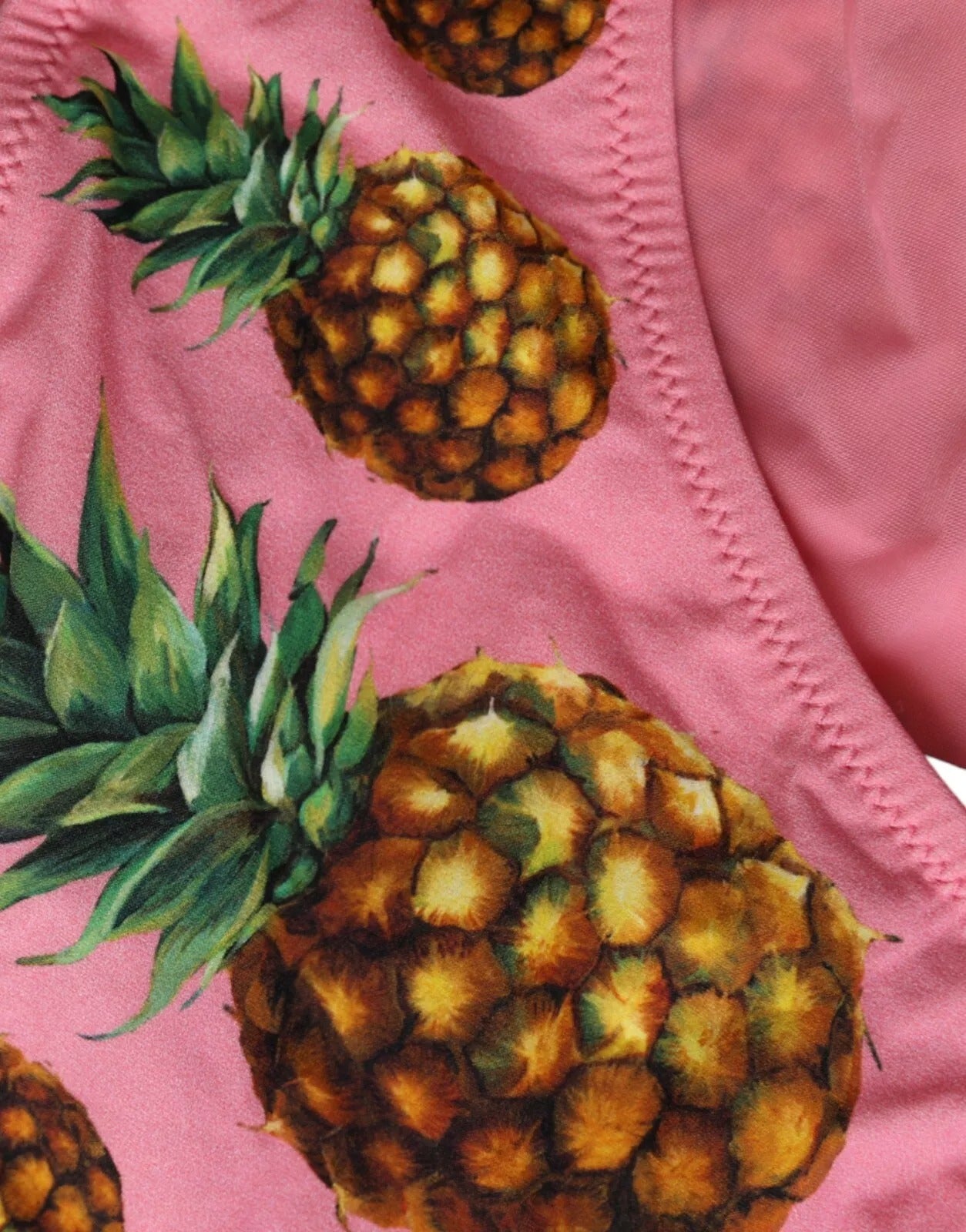 Pink Pineapple Swimsuit Bikini Bottom Swimwear - ventzia