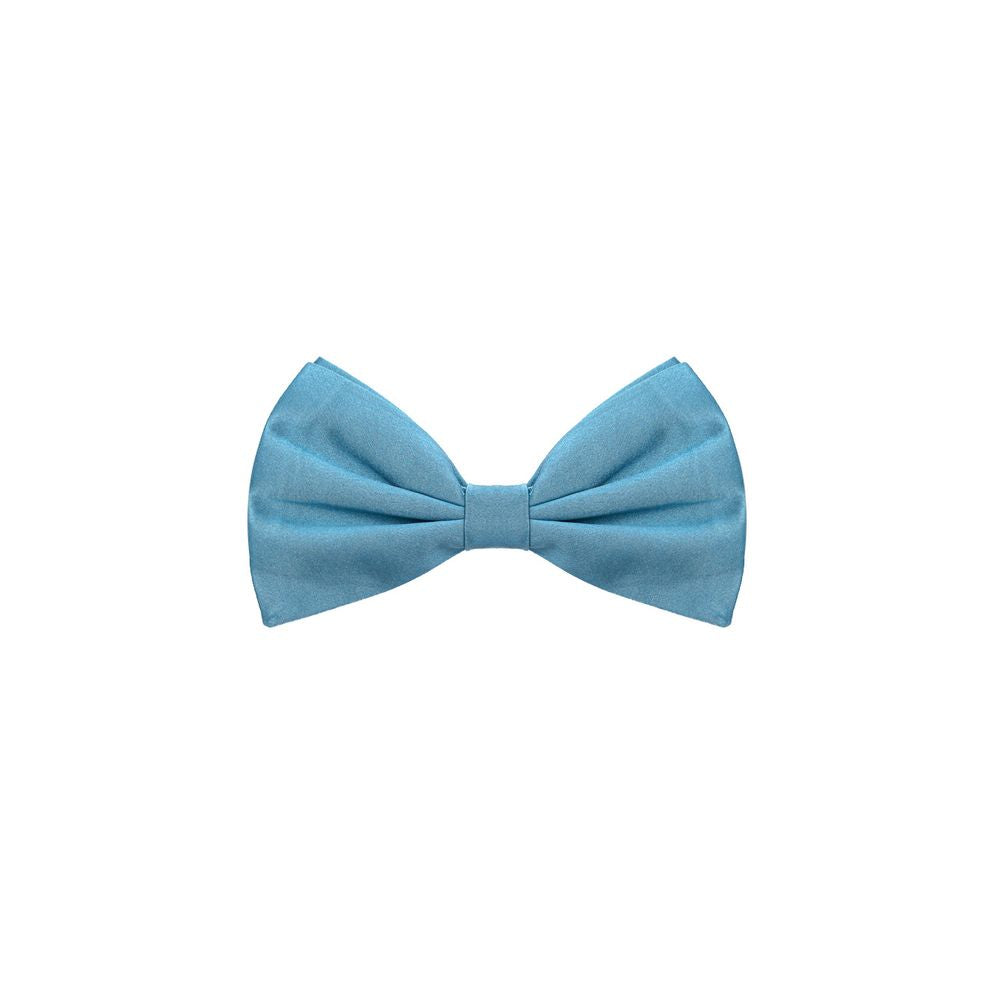 Blue Silk Bowty