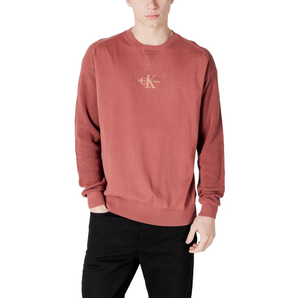 Red Cotton Sweater - ventzia