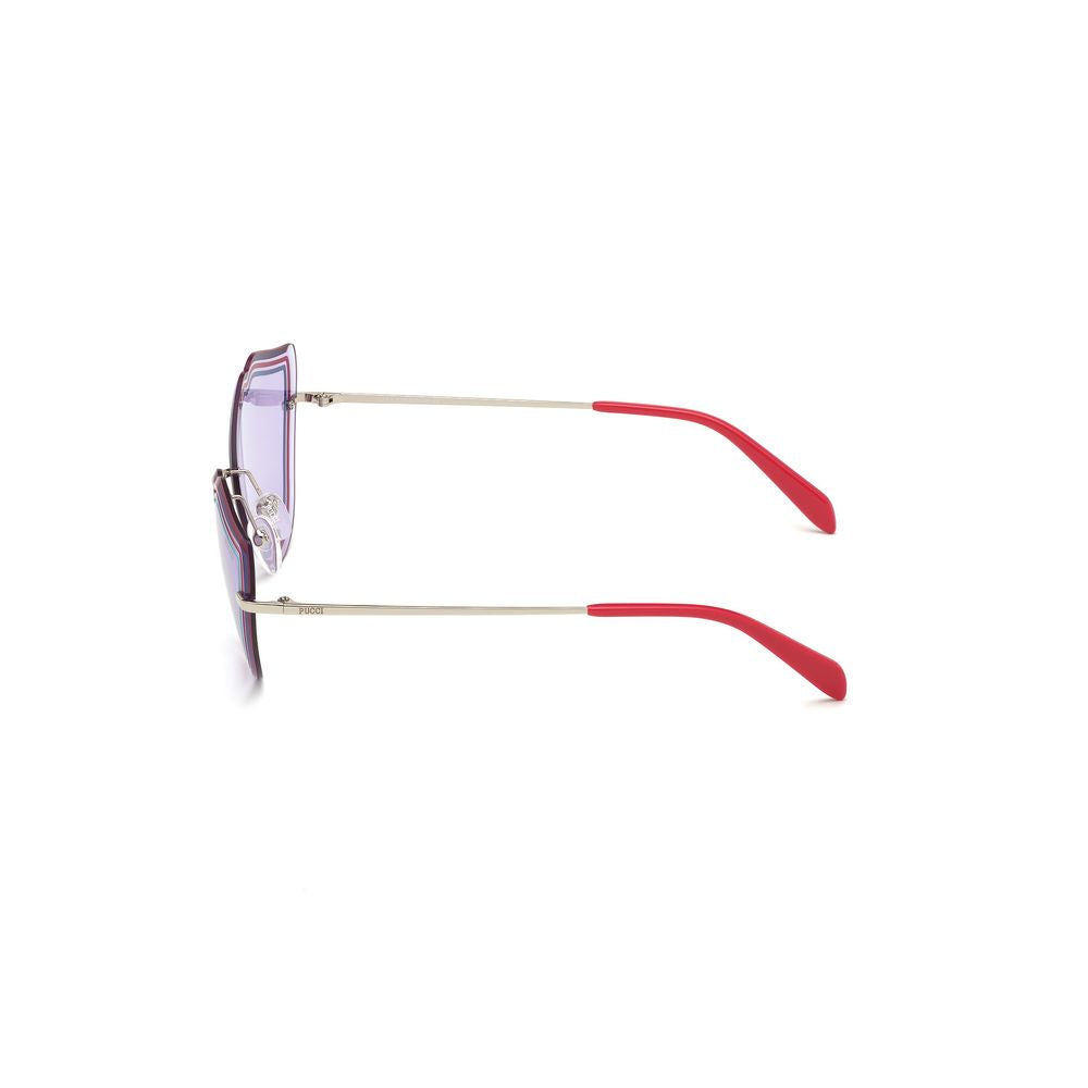 Gray Metal Sunglasses - ventzia