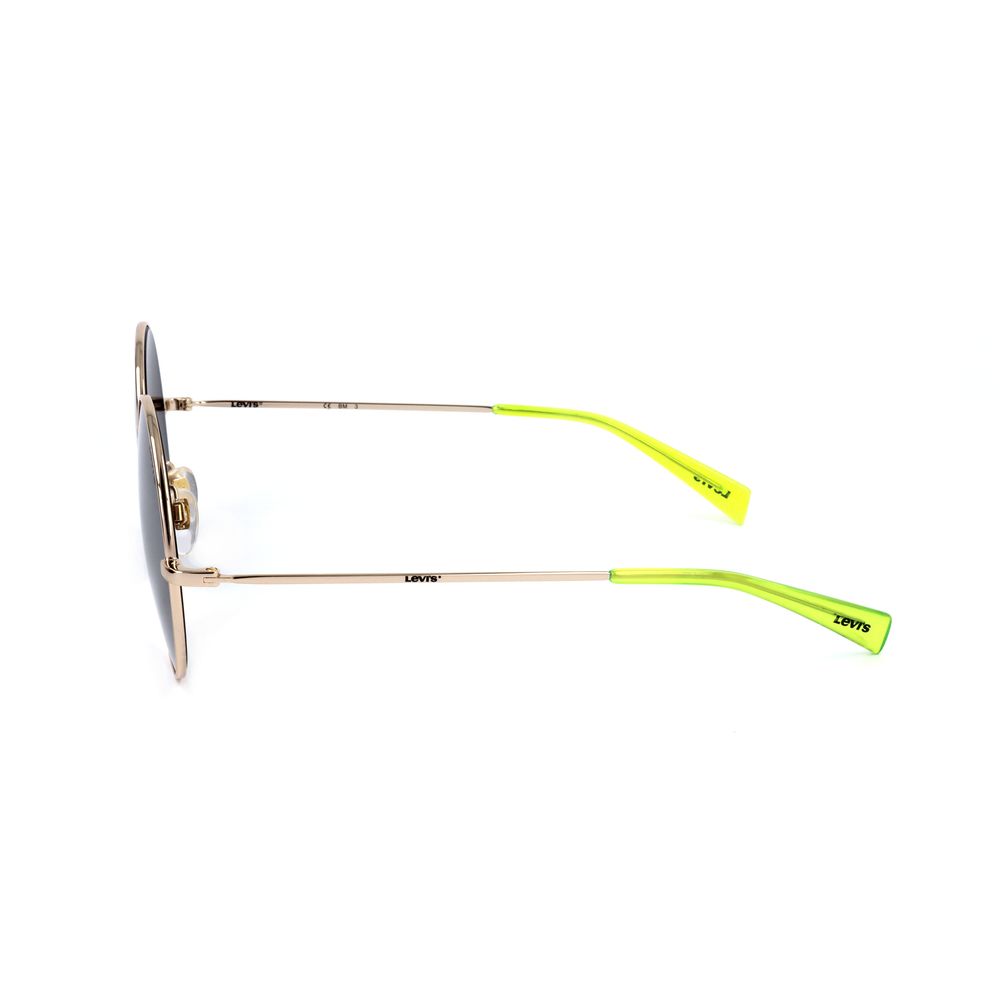 Gold Stainless Steel Sunglasses - ventzia
