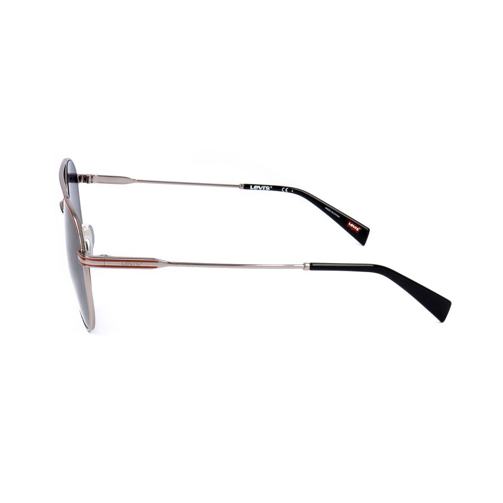 Gray Stainless Steel Sunglasses - ventzia