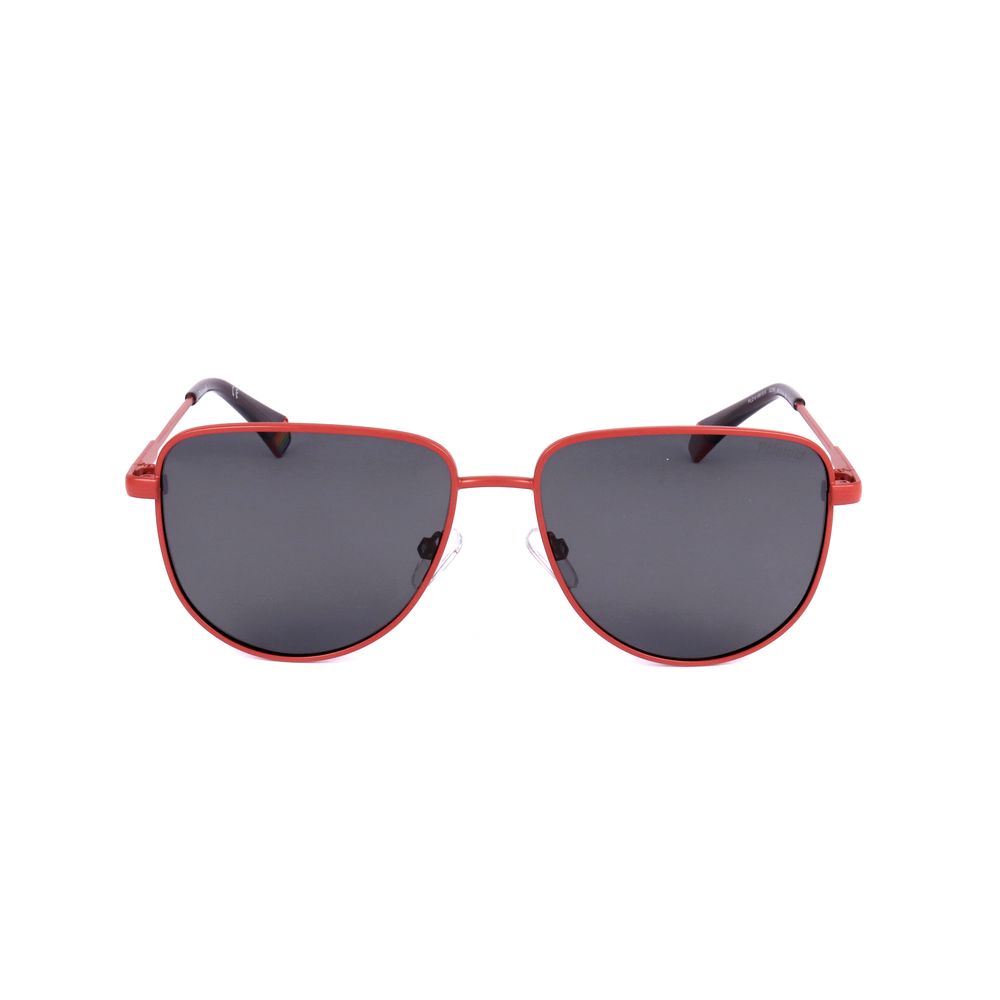 Orange Stainless Steel Sunglasses - ventzia