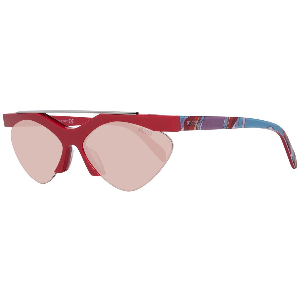 Red Metal Sunglasses - ventzia