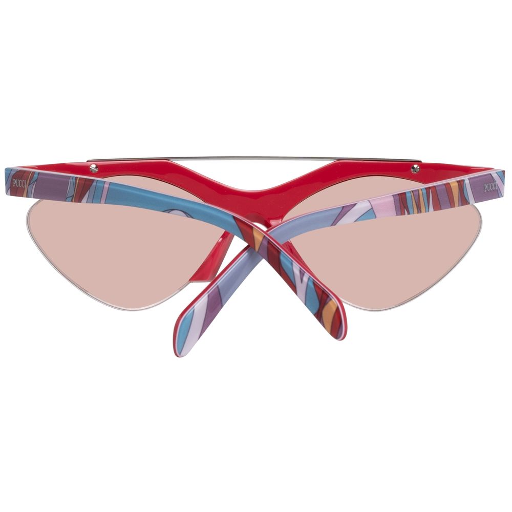 Red Metal Sunglasses - ventzia