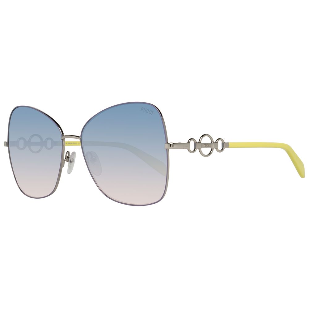 Gray Metal Sunglasses - ventzia