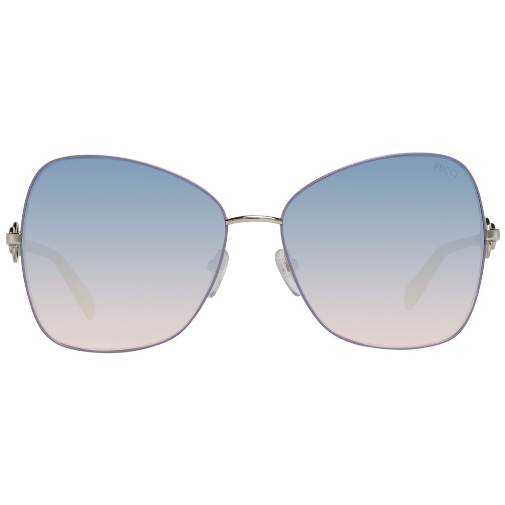 Gray Metal Sunglasses - ventzia