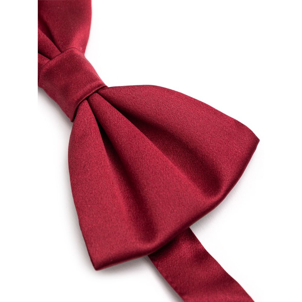 Red Silk Bowty