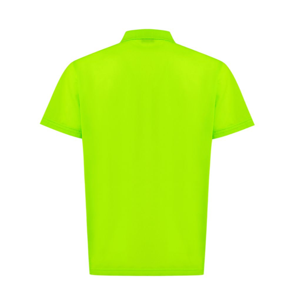 Green Cotton Polo Shirt - ventzia