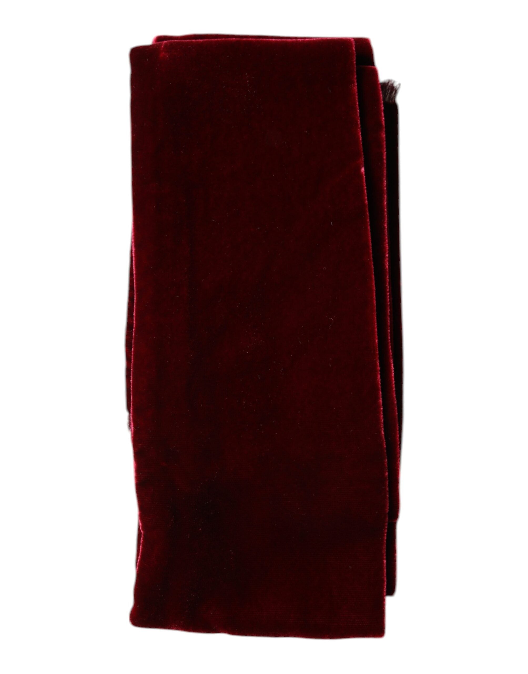 Bordeaux Cotton Silk Fringe Shawl Wrap Scarf - ventzia