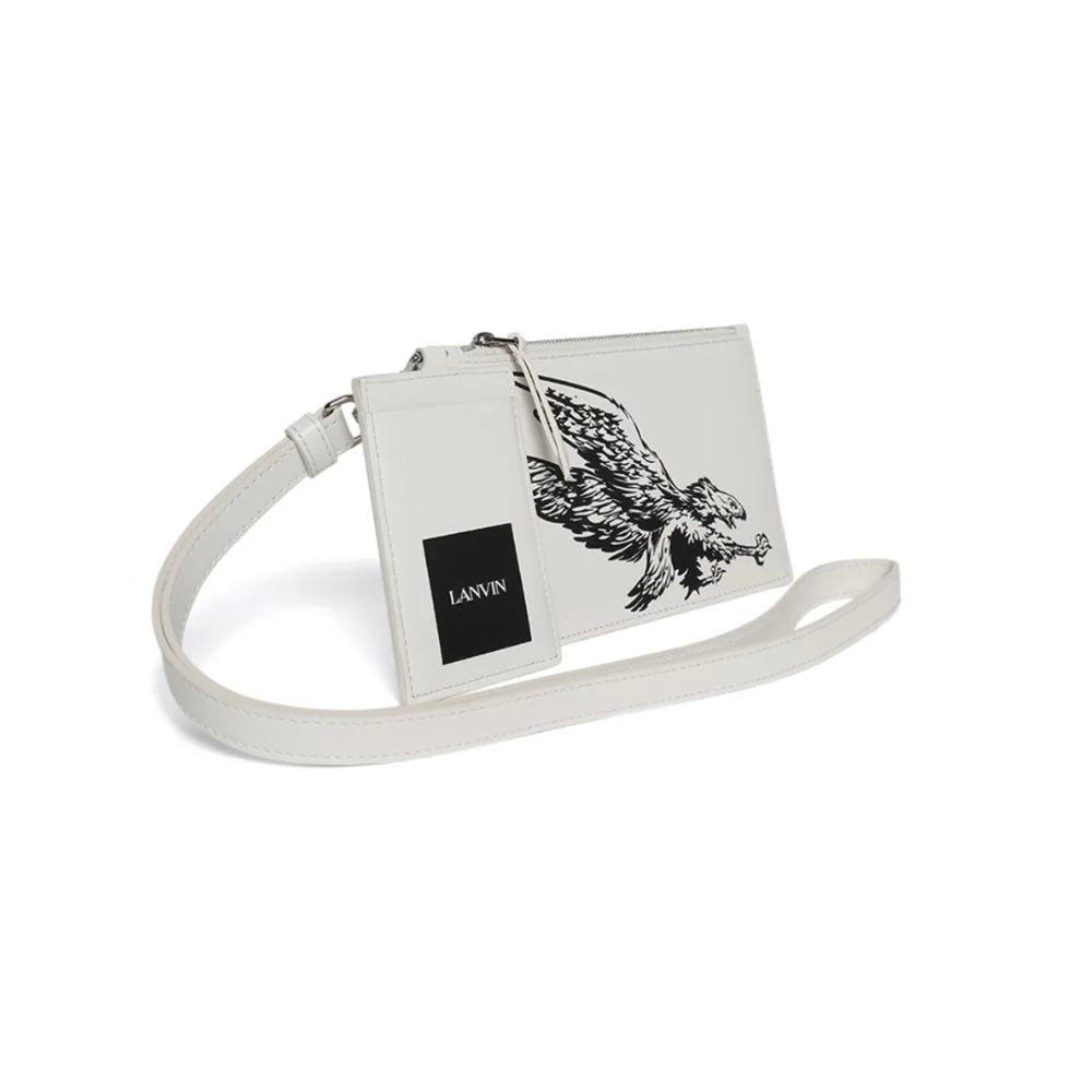 White Leather Men Wallet - ventzia
