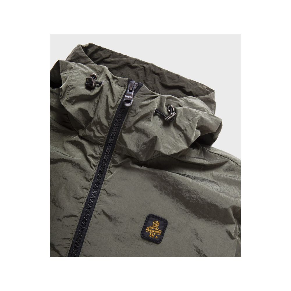 Green Polyamide Men Jacket - ventzia