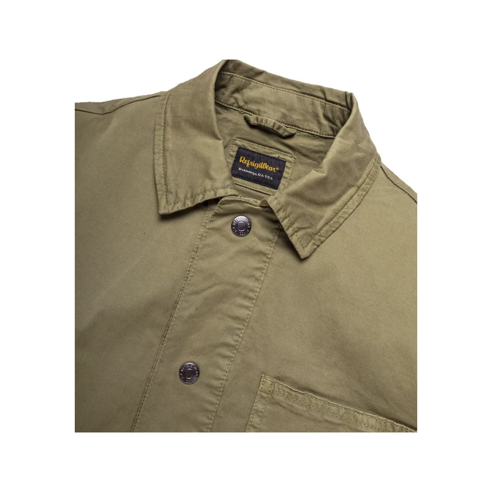 Green Cotton Jacket - ventzia