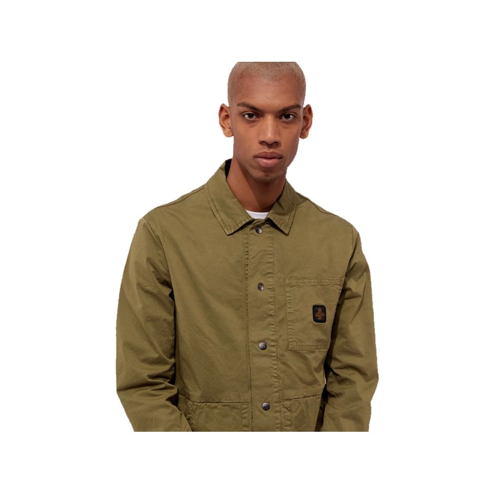 Green Cotton Jacket - ventzia