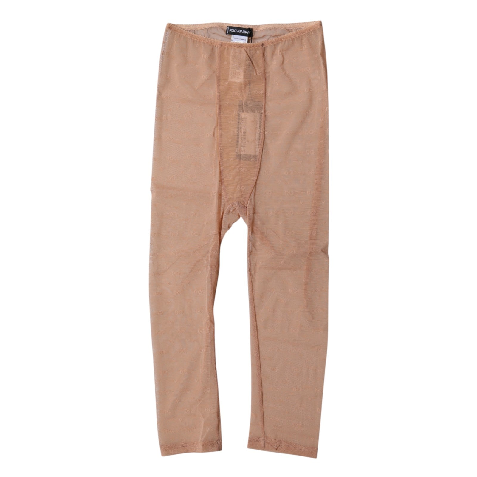 Brown Logo Lace Lingerie Cropped Tight Underwear - ventzia