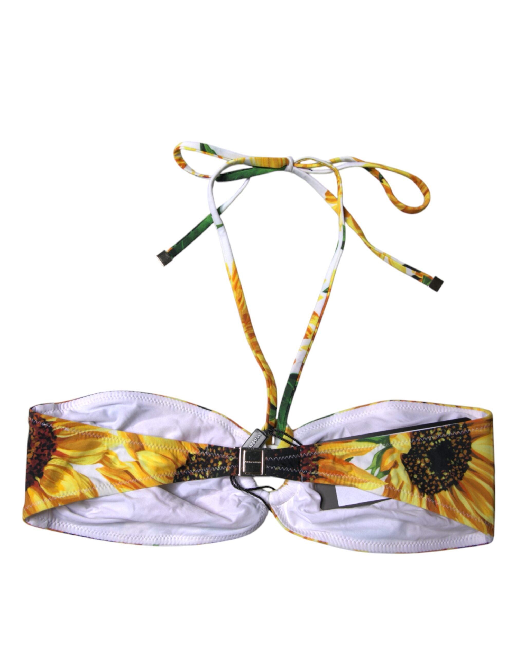 Multicolor Floral Halter Beachwear Bikini Top Swimwear - ventzia