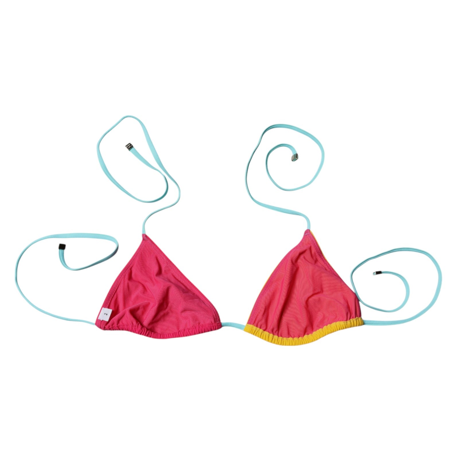 Multicolor Halter Beachwear Bikini Top Swimwear - ventzia
