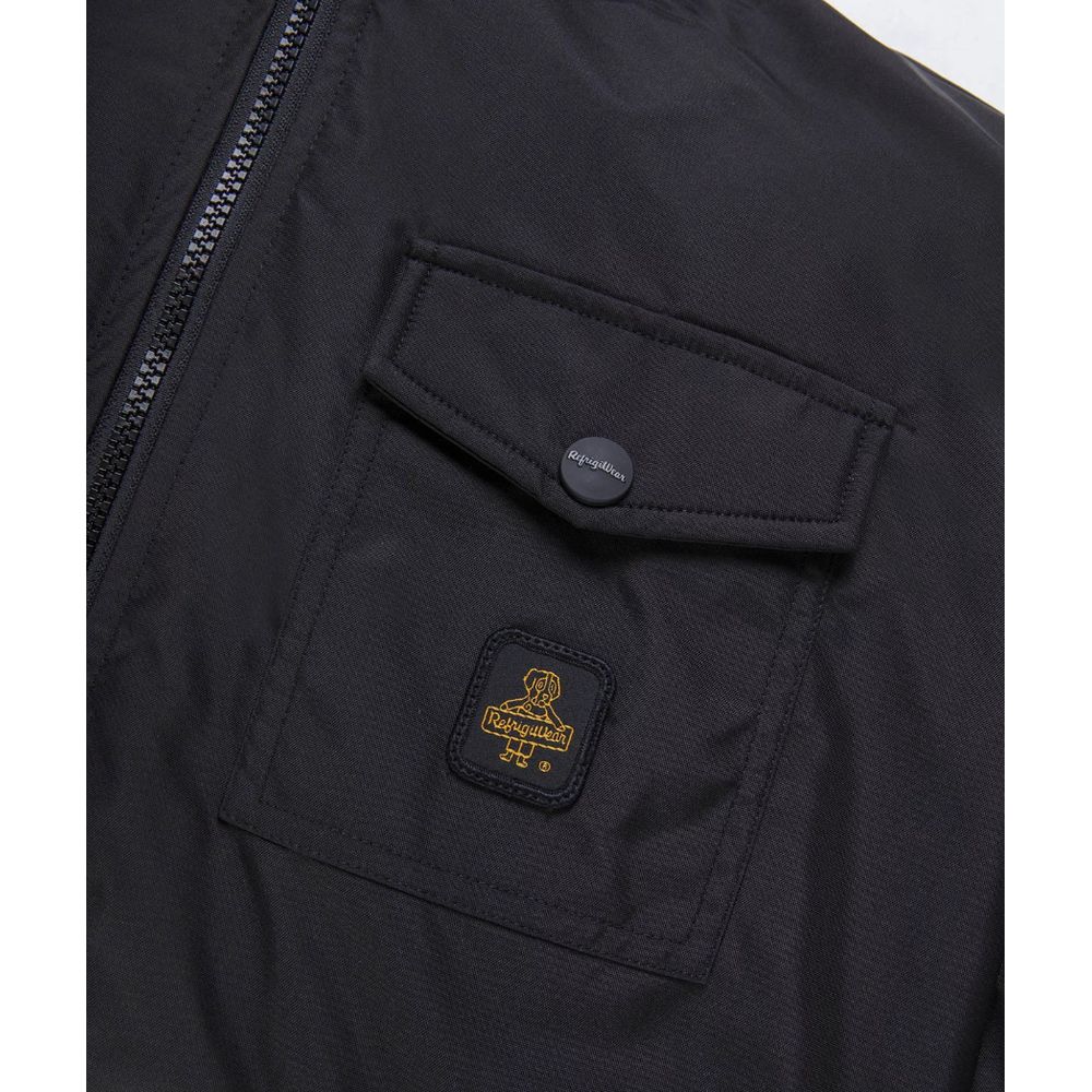 Black Nylon Jacket - ventzia