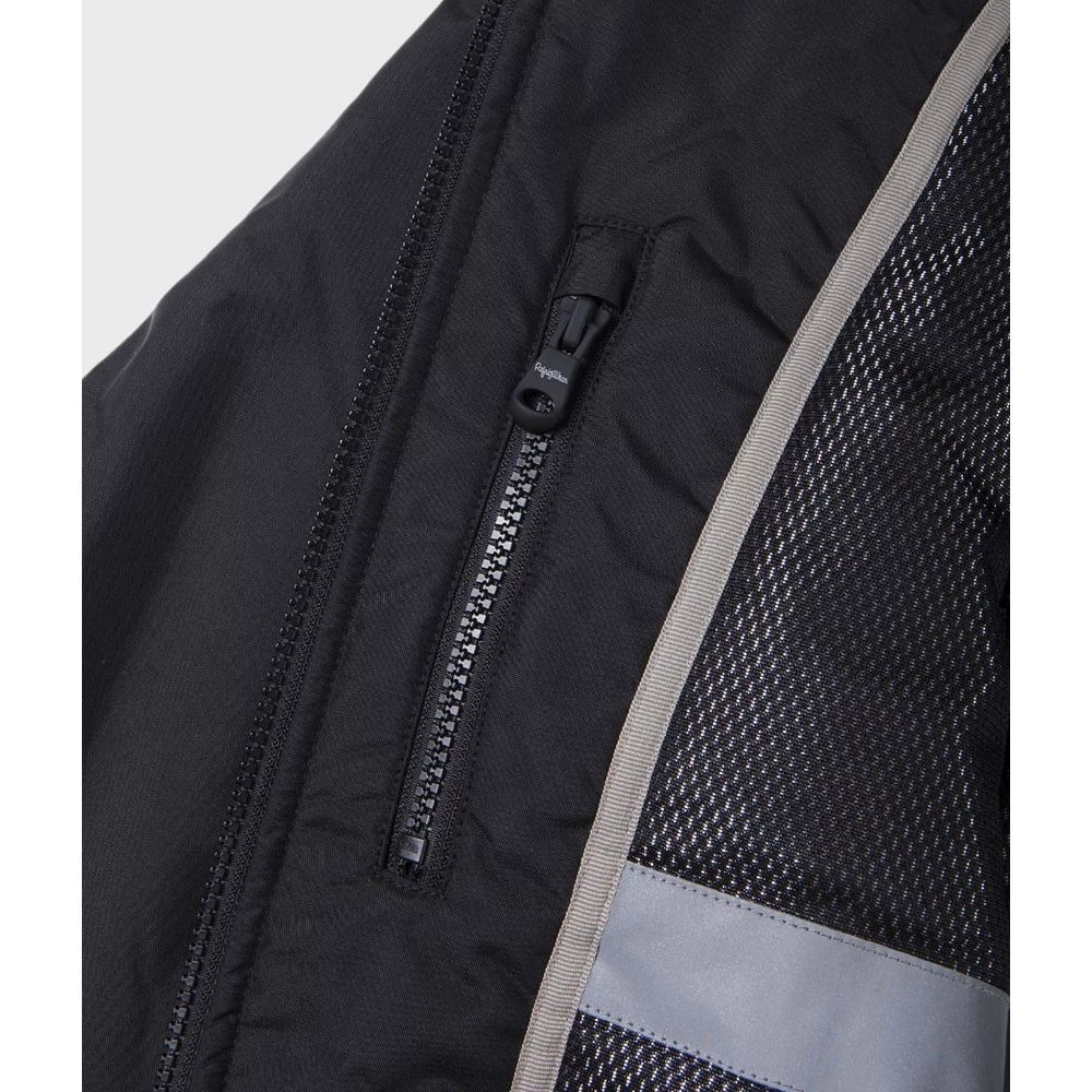 Black Nylon Jacket - ventzia