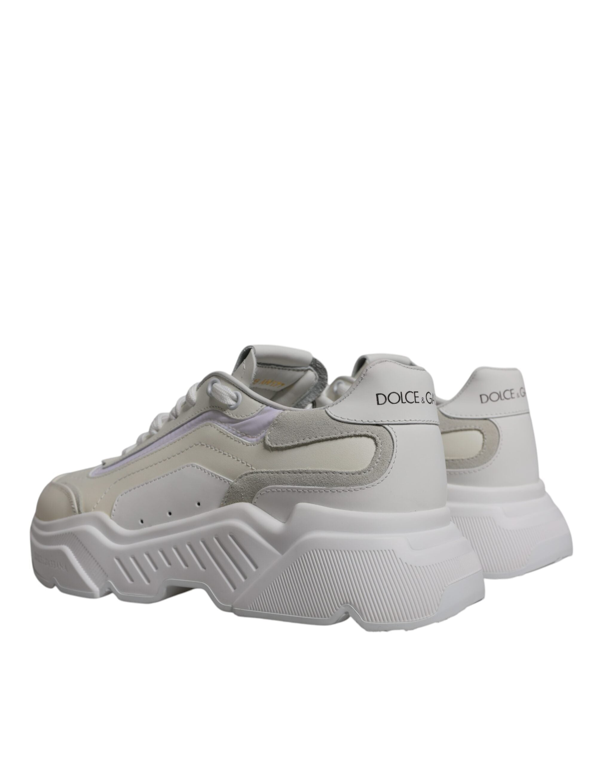 White Daymaster Low Top Sneakers Shoes - ventzia