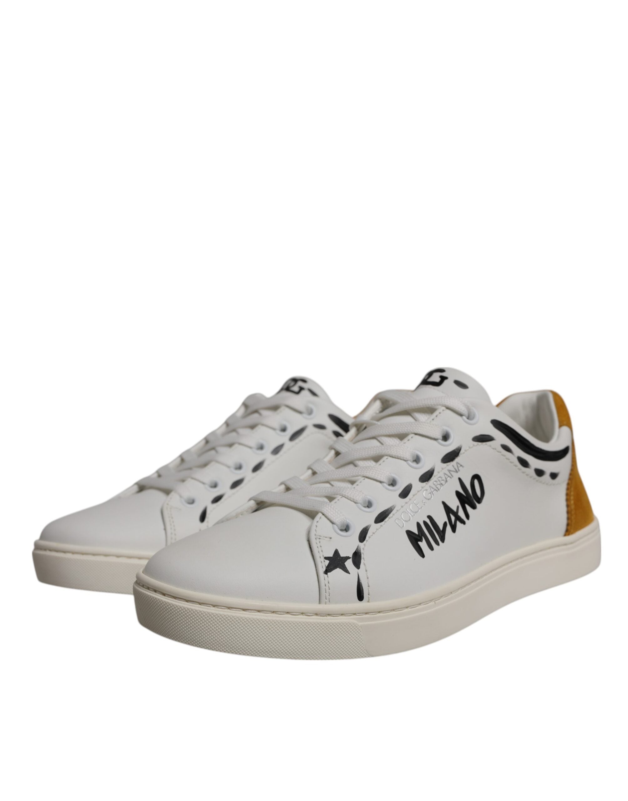 White Suede Leather Low Top Sneakers Shoes - ventzia