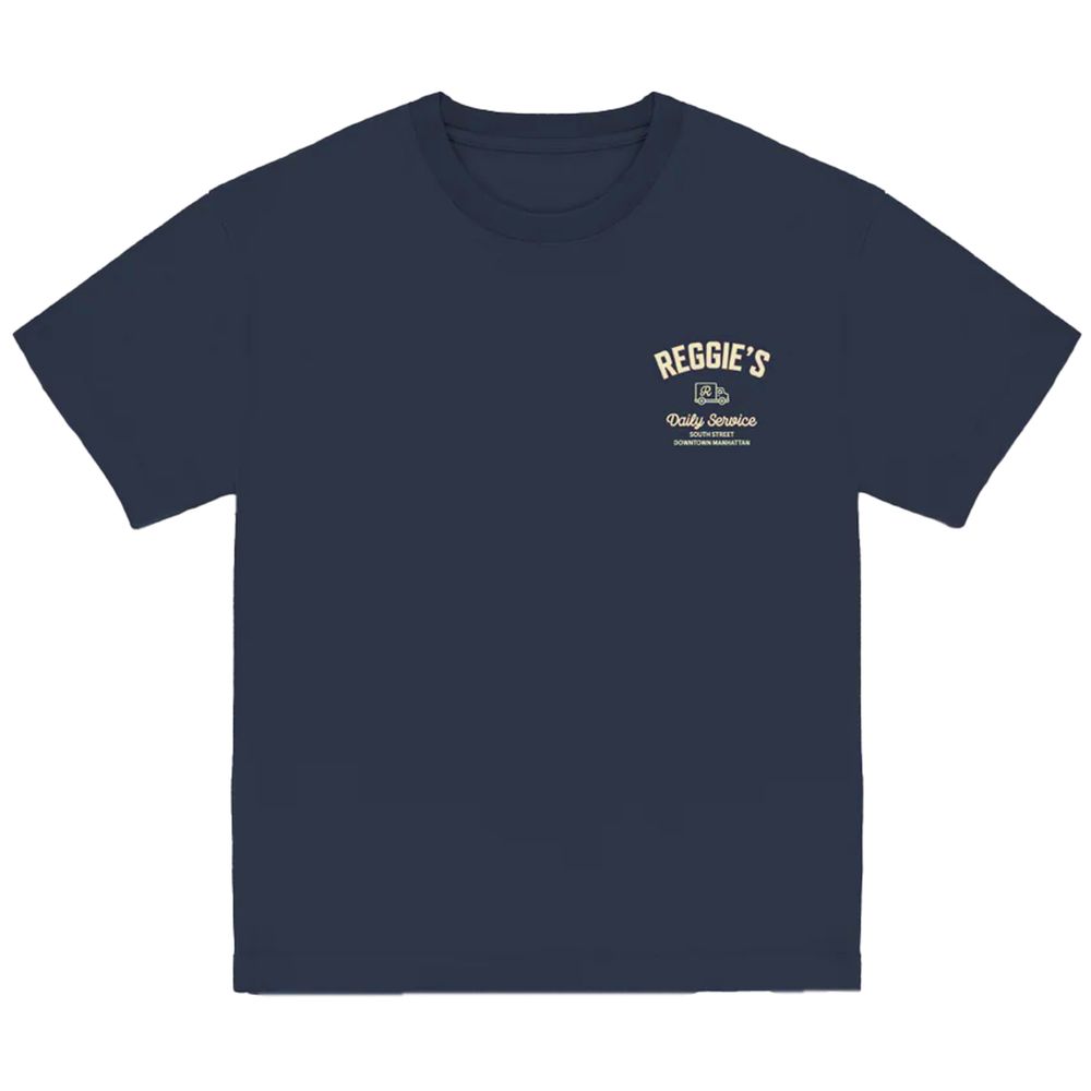 Blue Cotton T-Shirt - ventzia