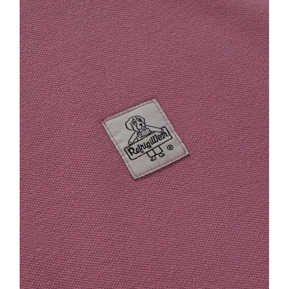 Pink Cotton Polo Shirt - ventzia