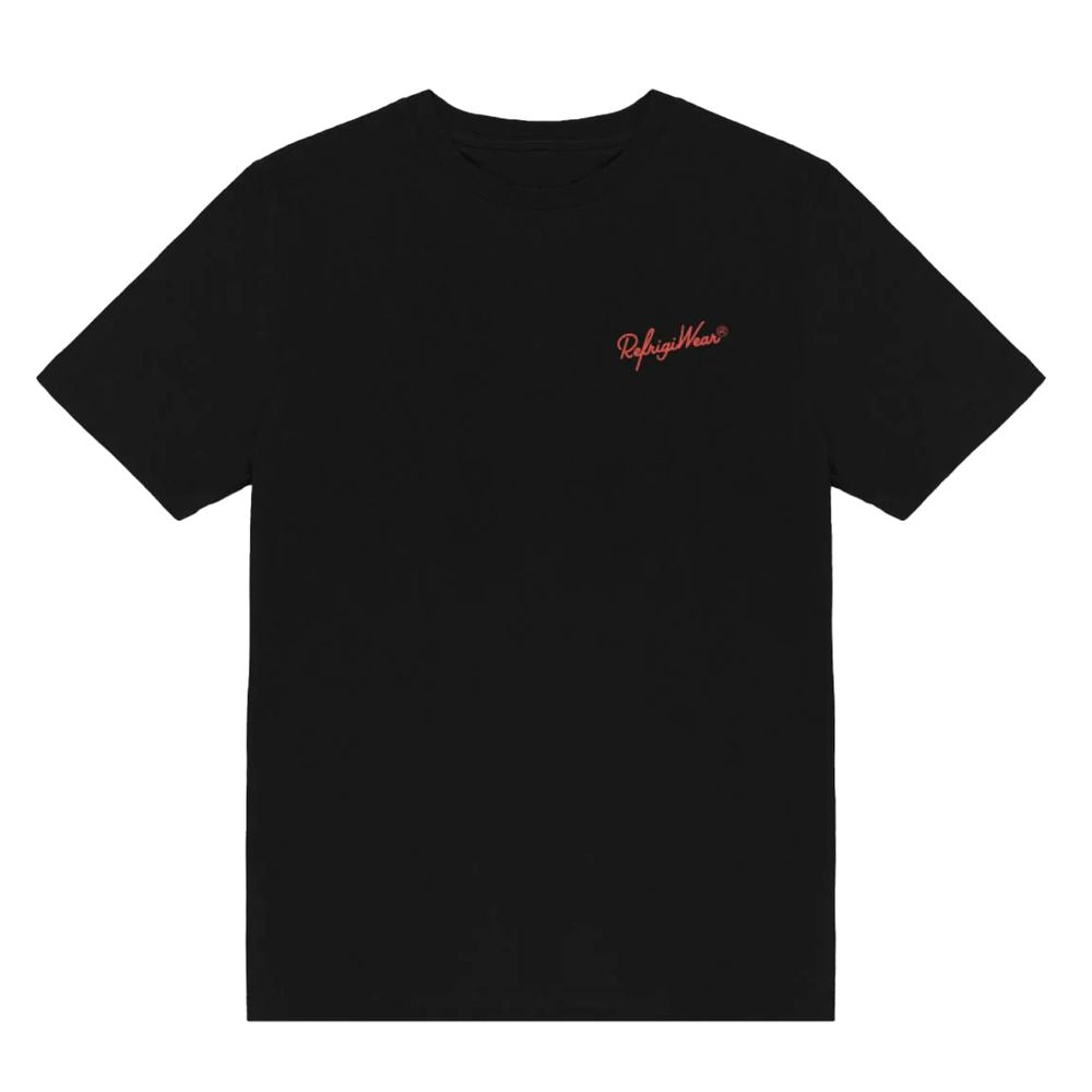 Black Cotton T-Shirt - ventzia