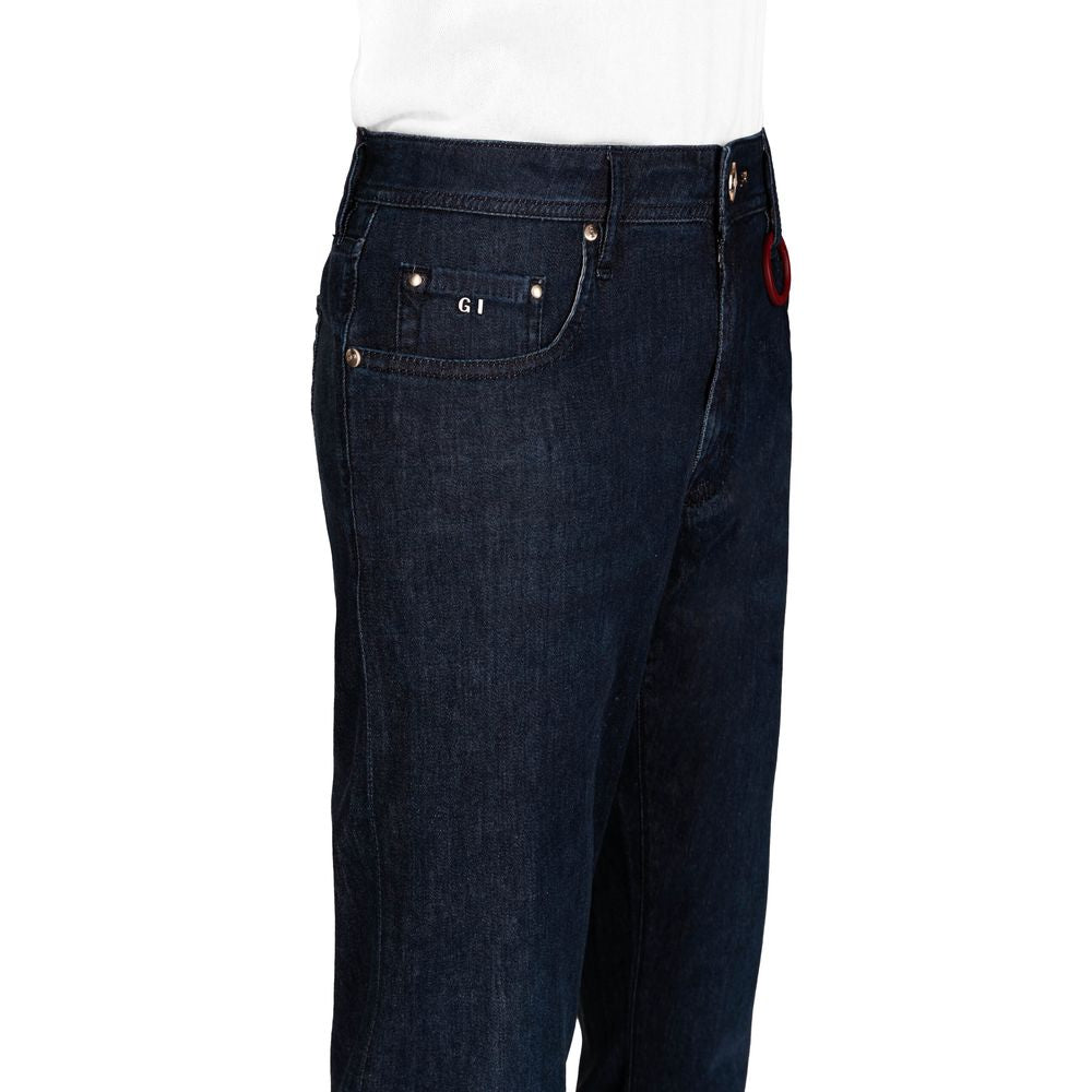 Blue Cotton Jeans & Pant - ventzia