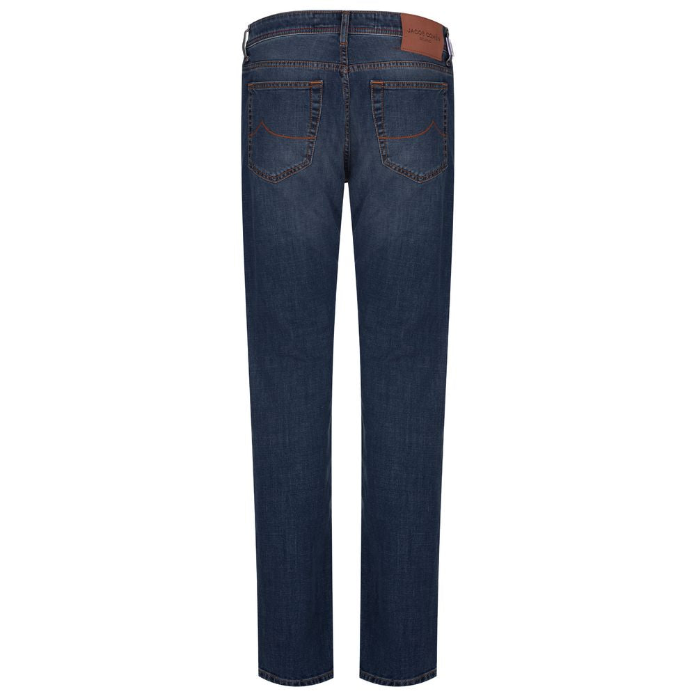 Blue Cotton Jeans & Pant - ventzia