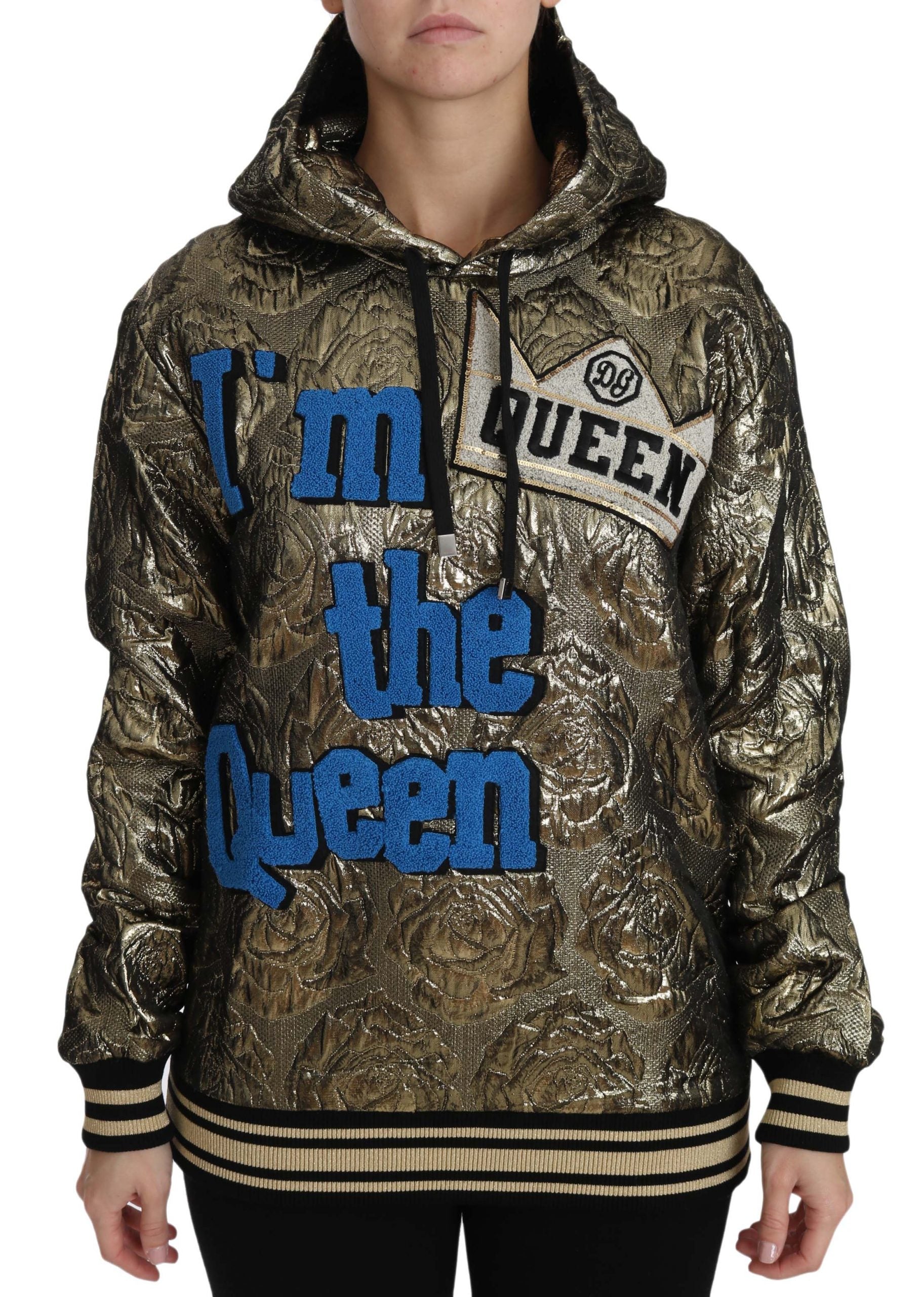 Im The Queen Multicolor Hoodie Sweatshirt - ventzia