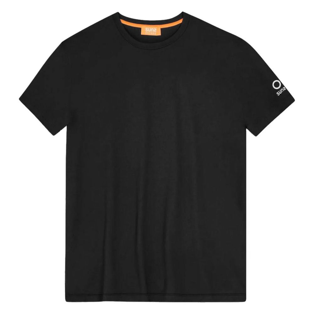 Black Nylon T-Shirt - ventzia