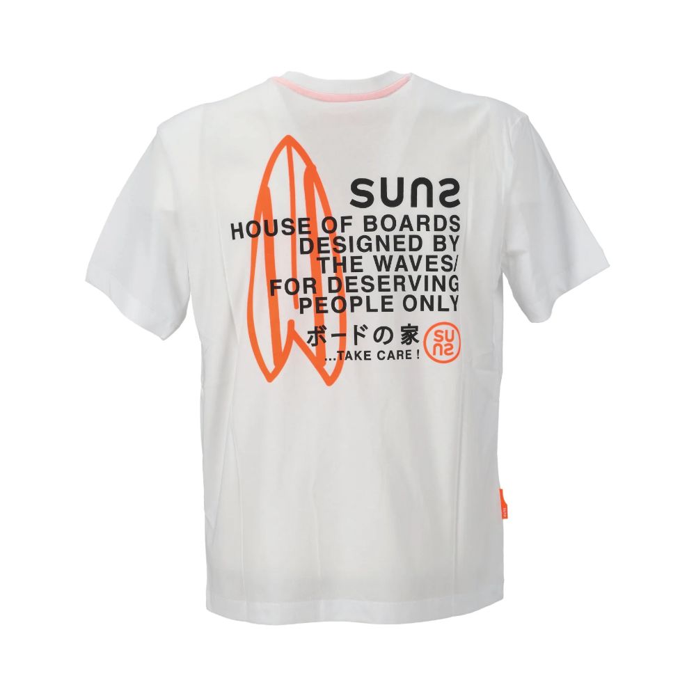 White Cotton T-Shirt - ventzia