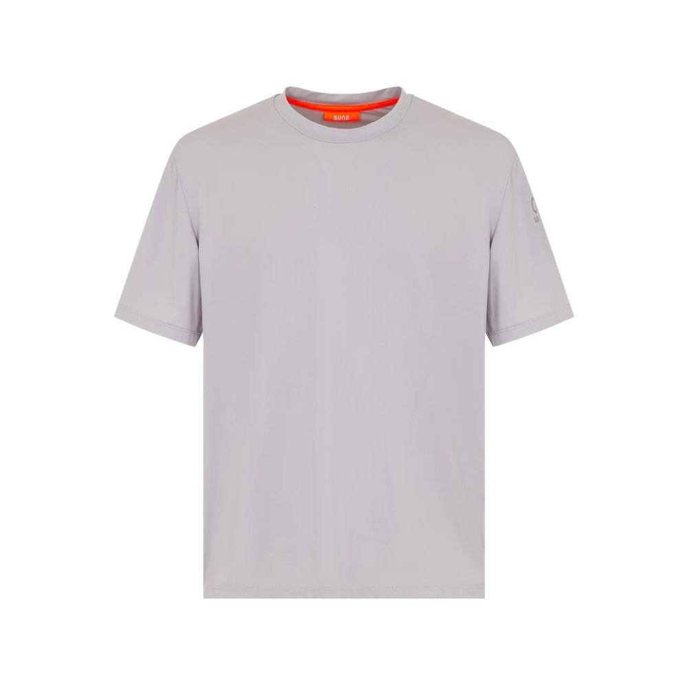 Gray Nylon T-Shirt - ventzia