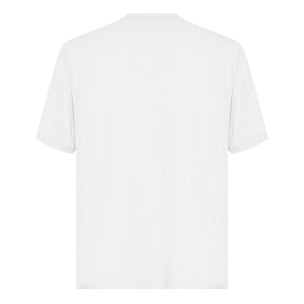 White Nylon T-Shirt - ventzia