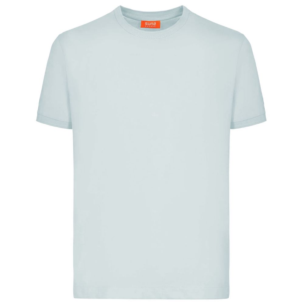 Gray Cotton T-Shirt - ventzia