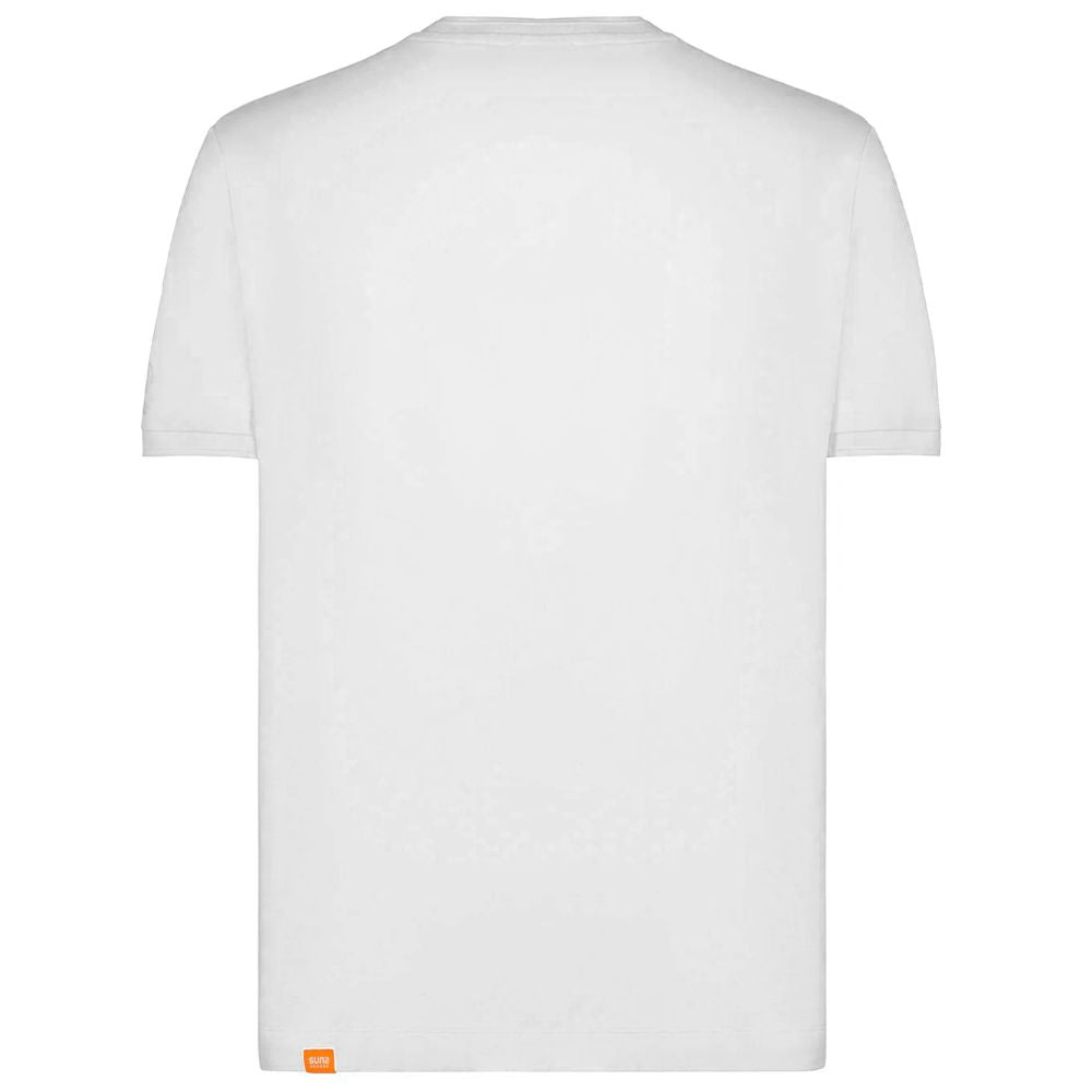 White Cotton T-Shirt - ventzia