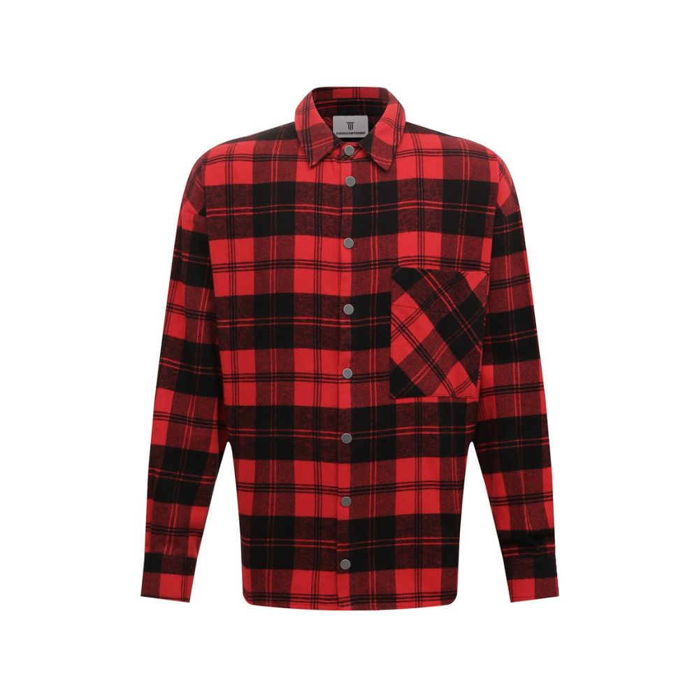 Red Cotton Jacket - ventzia