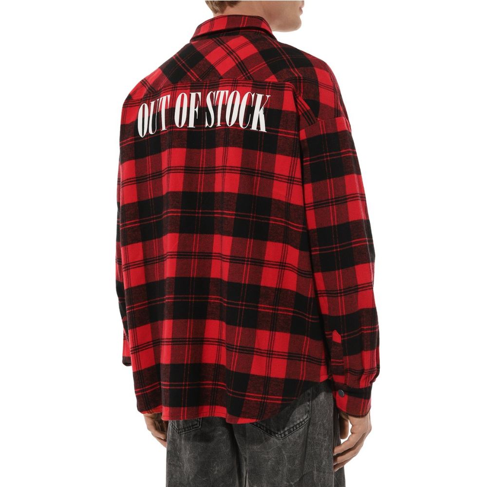 Red Cotton Jacket - ventzia