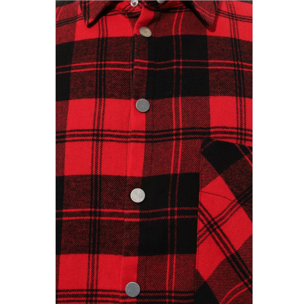 Red Cotton Jacket - ventzia