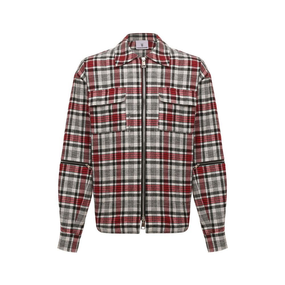 Multicolor Cotton Jacket - ventzia